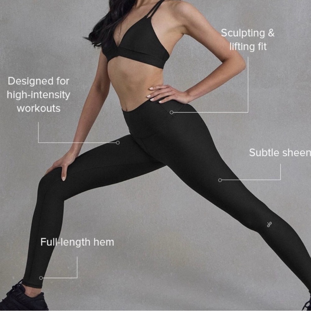 Alo Yoga High-Waist Airlift Legging Black Size Small